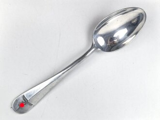 Teelöffel von der Luftwaffe aus Aluminium, datiert...