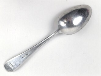Teelöffel von der Luftwaffe aus Aluminium, datiert...