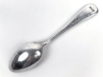 Teelöffel von der Luftwaffe aus Aluminium, datiert...