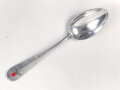 Teelöffel von der Luftwaffe aus Aluminium, datiert 1937, Gesamtlänge ca. 15 cm