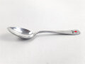 Teelöffel von der Luftwaffe aus Aluminium, datiert 1937, Gesamtlänge ca. 15 cm