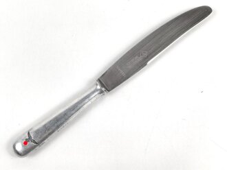 Messer von der Luftwaffe aus Aluminium, datiert 1938, Gesamtlänge ca. 25 cm