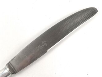 Messer von der Luftwaffe aus Aluminium, datiert 1938, Gesamtlänge ca. 25 cm