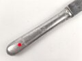 Messer von der Luftwaffe aus Aluminium, datiert 1940, Gesamtlänge ca. 25 cm
