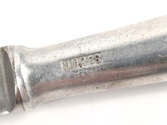 Messer von der Luftwaffe aus Aluminium, datiert 1938, Gesamtlänge ca. 25 cm