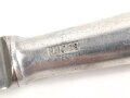 Messer von der Luftwaffe aus Aluminium, datiert 1938, Gesamtlänge ca. 25 cm