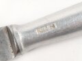 Messer von der Luftwaffe aus Aluminium, datiert 1938, Gesamtlänge ca. 25 cm