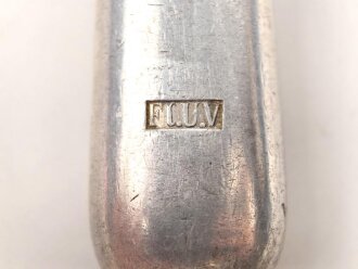 Messer von der Luftwaffe aus Aluminium, datiert 1939, Gesamtlänge ca. 25 cm