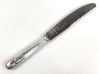 Messer von der Luftwaffe aus Aluminium, datiert 1938, Gesamtlänge ca. 25 cm