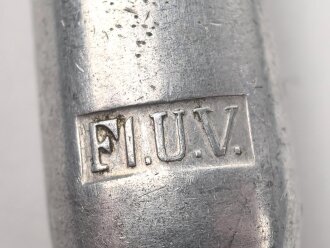 Messer von der Luftwaffe aus Aluminium, datiert 1938, Gesamtlänge ca. 25 cm