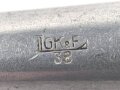 Messer von der Luftwaffe aus Aluminium, datiert 1938, Gesamtlänge ca. 25 cm