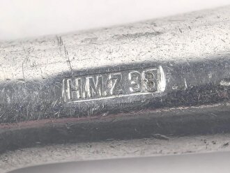 Messer von der Luftwaffe aus Aluminium, datiert 1938, Gesamtlänge ca. 25 cm