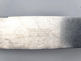 Messer von der Luftwaffe aus Aluminium, datiert 1938, Gesamtlänge ca. 25 cm