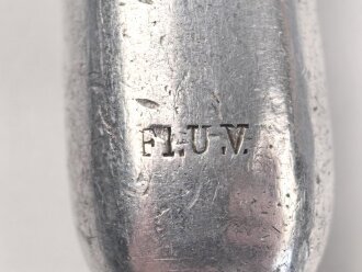 Messer von der Luftwaffe aus Aluminium, datiert 1941, Gesamtlänge ca. 25 cm