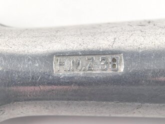 Messer von der Luftwaffe aus Aluminium, datiert 1938, Gesamtlänge ca. 25 cm