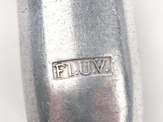 Messer von der Luftwaffe aus Aluminium, datiert 1938, Gesamtlänge ca. 25 cm