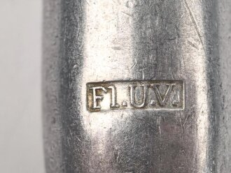 Messer von der Luftwaffe aus Aluminium, datiert 1938, Gesamtlänge ca. 25 cm
