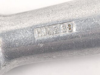Messer von der Luftwaffe aus Aluminium, datiert 1938, Gesamtlänge ca. 25 cm