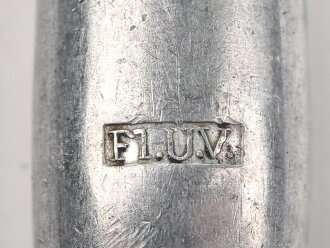 Messer von der Luftwaffe aus Aluminium, datiert 1938, Gesamtlänge ca. 25 cm
