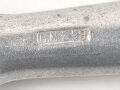 Messer von der Luftwaffe aus Aluminium, datiert 1938, Gesamtlänge ca. 25 cm
