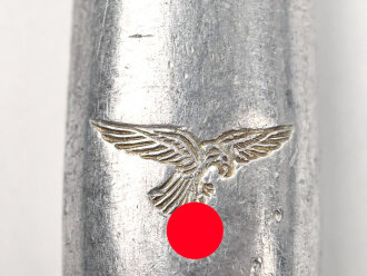 Messer von der Luftwaffe aus Aluminium, datiert 1938, Gesamtlänge ca. 25 cm