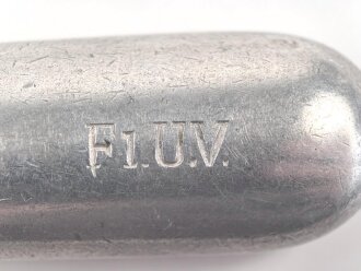 Messer von der Luftwaffe aus Aluminium, datiert 1938, Gesamtlänge ca. 25 cm