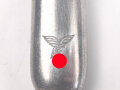 Messer von der Luftwaffe aus Aluminium, datiert 1938, Gesamtlänge ca. 25 cm