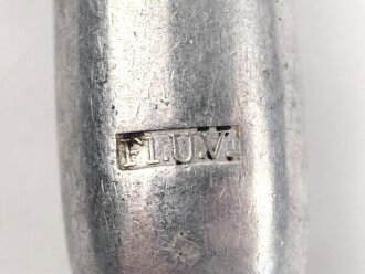 Messer von der Luftwaffe aus Aluminium, datiert 1938, Gesamtlänge ca. 25 cm