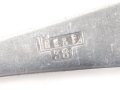 Gabel von der Luftwaffe aus Aluminium, datiert 1938, Gesamtlänge ca. 22 cm