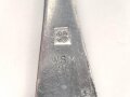 Gabel von der Luftwaffe aus Aluminium, datiert 1938, Gesamtlänge ca. 22 cm
