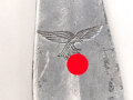 Gabel von der Luftwaffe aus Aluminium, datiert 1940, Gesamtlänge ca. 22 cm