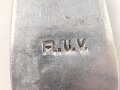 Gabel von der Luftwaffe aus Aluminium, datiert 1938, Gesamtlänge ca. 22 cm