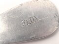 Gabel von der Luftwaffe aus Aluminium, datiert 1938, Gesamtlänge ca. 22 cm