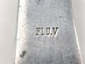 Servierlöffel für die Luftwaffe, Aluminium, datiert 1938, Gesamtlänge ca. 30 cm