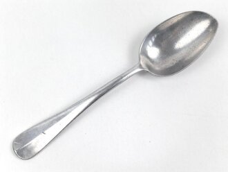 Löffel für die Luftwaffe, Aluminium, datiert 1935, Gesamtlänge ca. 21 cm
