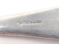 Löffel für die Luftwaffe, Aluminium, datiert 1935, Gesamtlänge ca. 21 cm