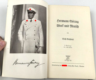 "Hermann Göring - Werk und Mensch", München, 1938, 345 Seiten