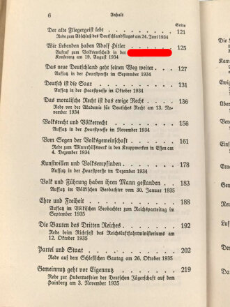 "Hermann Göring - Reden und Aufsätze", München, 1941, 391 Seiten