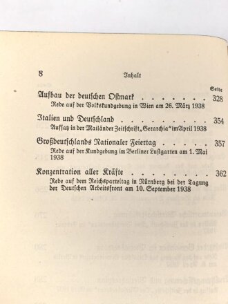 "Hermann Göring - Reden und Aufsätze", München, 1941, 391 Seiten