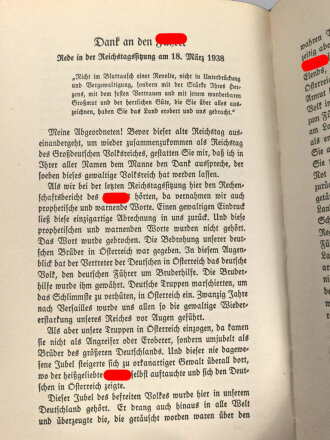 "Hermann Göring - Reden und Aufsätze", München, 1941, 391 Seiten