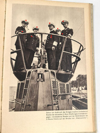 "Feind im Fadenkreuz" U Boot auf Jagd im Atlantik, datiert 1943, ca. 250 Seiten, DIN A5