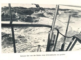 "Seekrieg und Seemacht, datiert 1941, ca. 220 Seiten, DIN A5, stark gebraucht