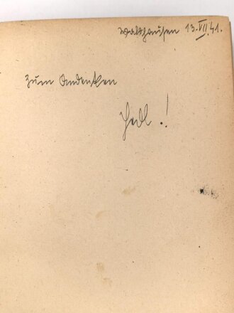 "Die Wehrmacht - Der Freiheitskampf des großdeutschen Volkes", datiert 1940, 319 Seiten, über DIN A5, gebraucht