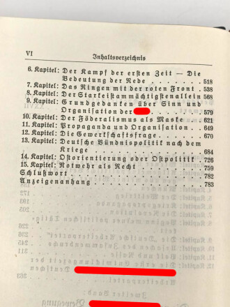 Adolf Hitler "Mein Kampf", Hochzeitsausgabe der Stadt Wien von 1938