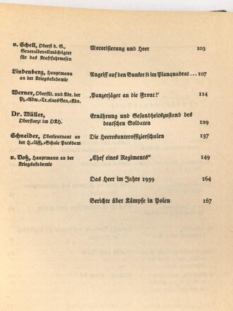 "Jahrbuch des deutschen Heeres 1940" 185 Seiten, über DIN A5, gebraucht