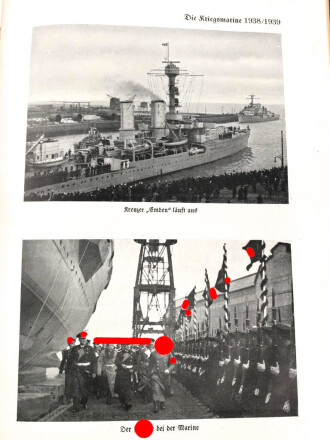 "Jahrbuch der deutschen Kriegsmarine 1940" 185 Seiten, über DIN A5, gebraucht