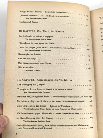 "Die Wehrmacht - Im Zeichen des Weltkrieges", datiert 1942, 319 Seiten, über DIN A5, gebraucht