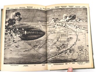"Die Wehrmacht - Im Zeichen des Weltkrieges", datiert 1942, 319 Seiten, über DIN A5, gebraucht