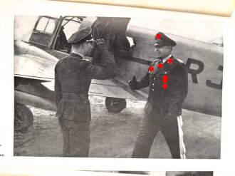 "Mölders und seine Männer", datiert 1941, DIN A5, 216 Seiten, gebraucht