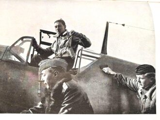 "Mölders und seine Männer", datiert 1941, DIN A5, 216 Seiten, gebraucht